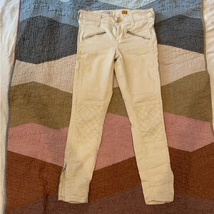 Pilcro white motorcycle jean - 27